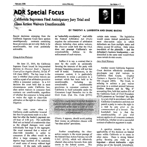 ADR Special Focus – sfvba.org