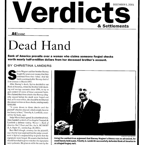 Dead Hand – Verdicts